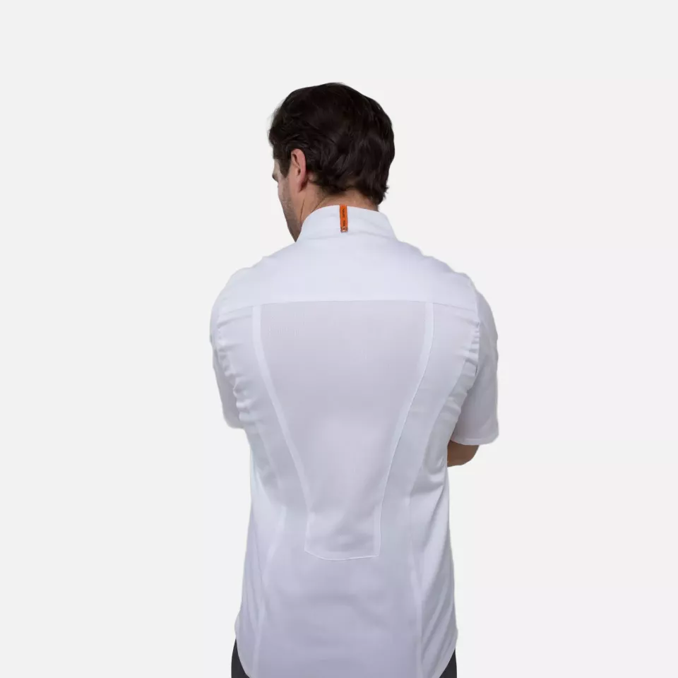 Portwest C738WHR, Chef's MeshAir Pro Jacket S/S, White, image 11, gallery thumbnail