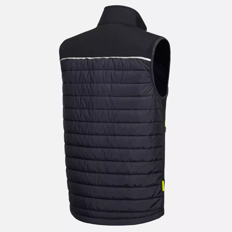 Portwest DX470BKR, DX4 Hybrid Baffle Gilet, Black, image 2, gallery thumbnail