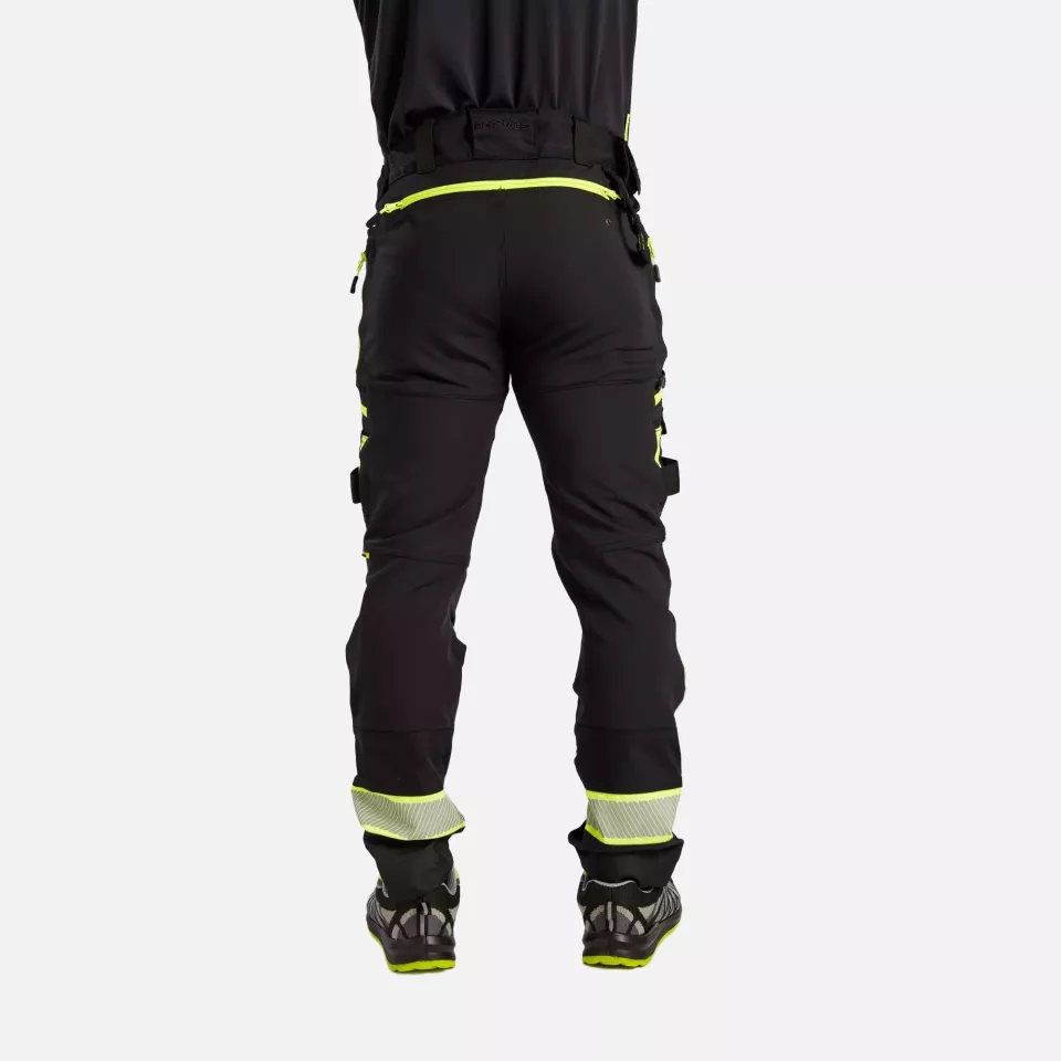 Portwest DX449BKR, DX4 Work Trousers, Black, image 4, gallery thumbnail