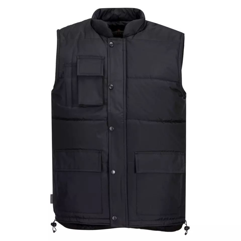 Portwest S415BKR, Classic Bodywarmer, Black
