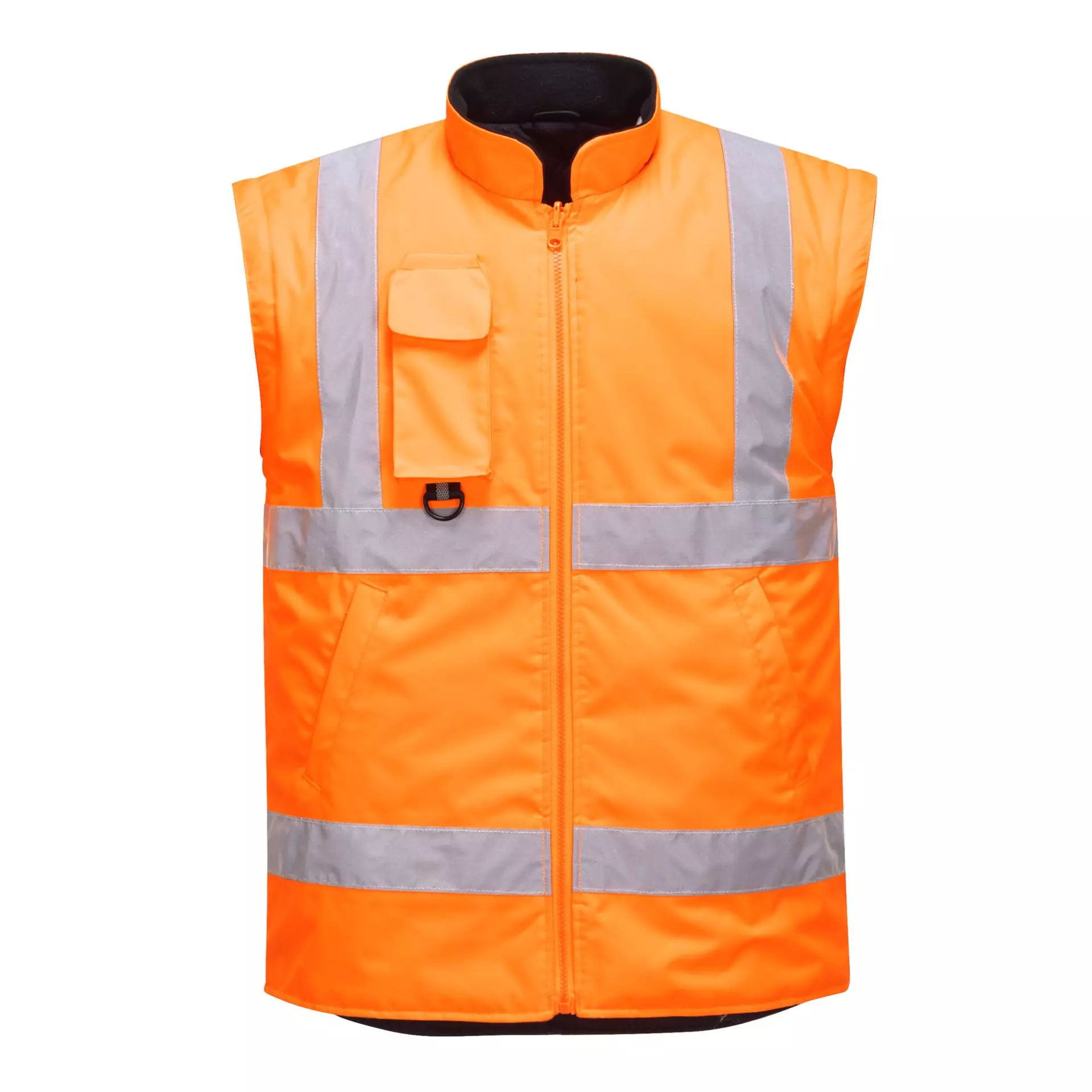 Portwest RT27ORR, Hi-Vis Breathable 7-in-1 Traffic Jacket, Orange, image 6