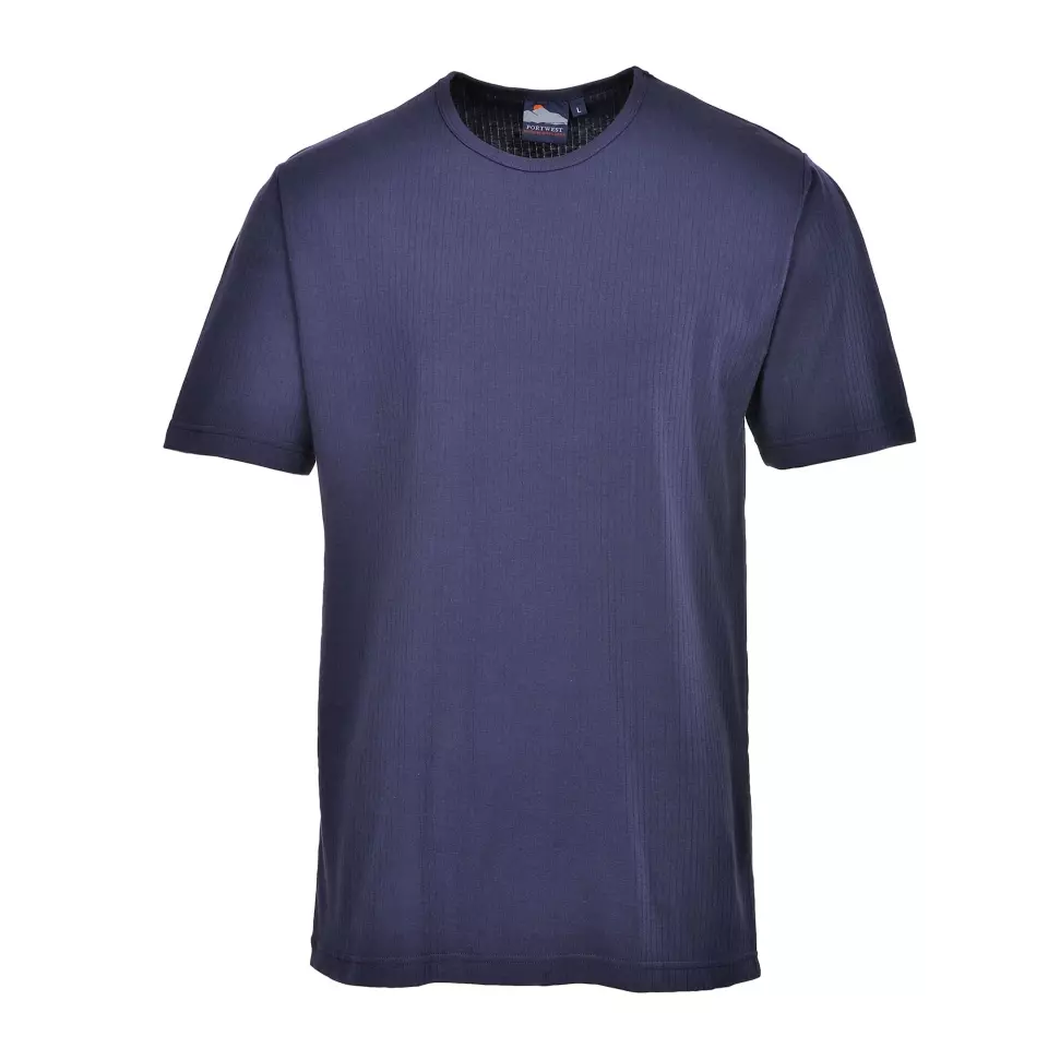 Portwest B120NAR, Thermo-T-Shirt Kurzarm, Marine