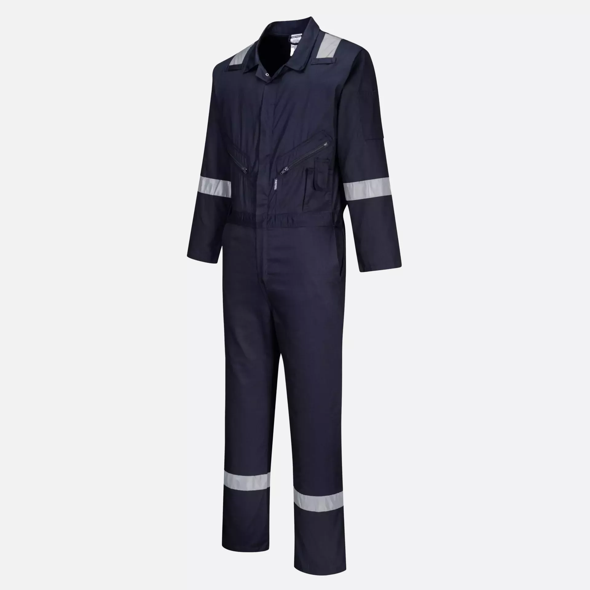 Portwest C814NAR, Iona Cotton Coverall, Navy, image 3