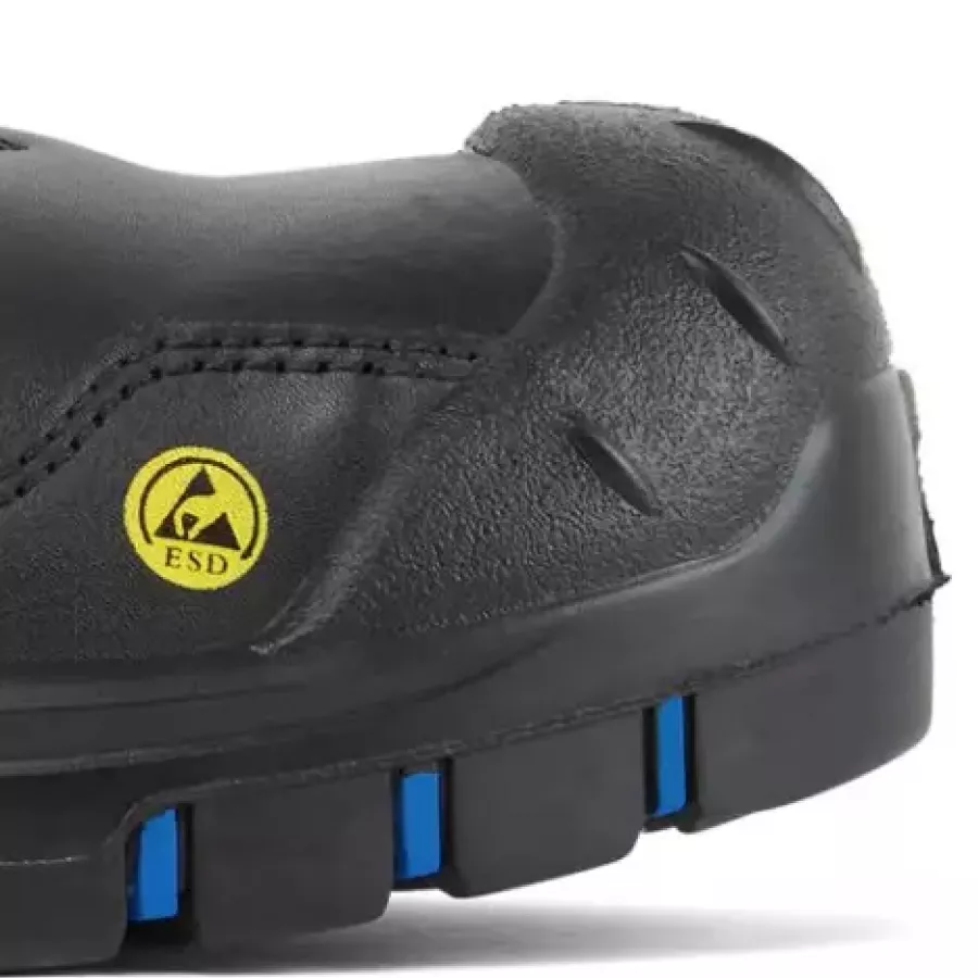 Die **Komposit-Zehenschutzkappe** schützt Ihre Füße vor Stößen und hält jeden Schritt leicht und agil.