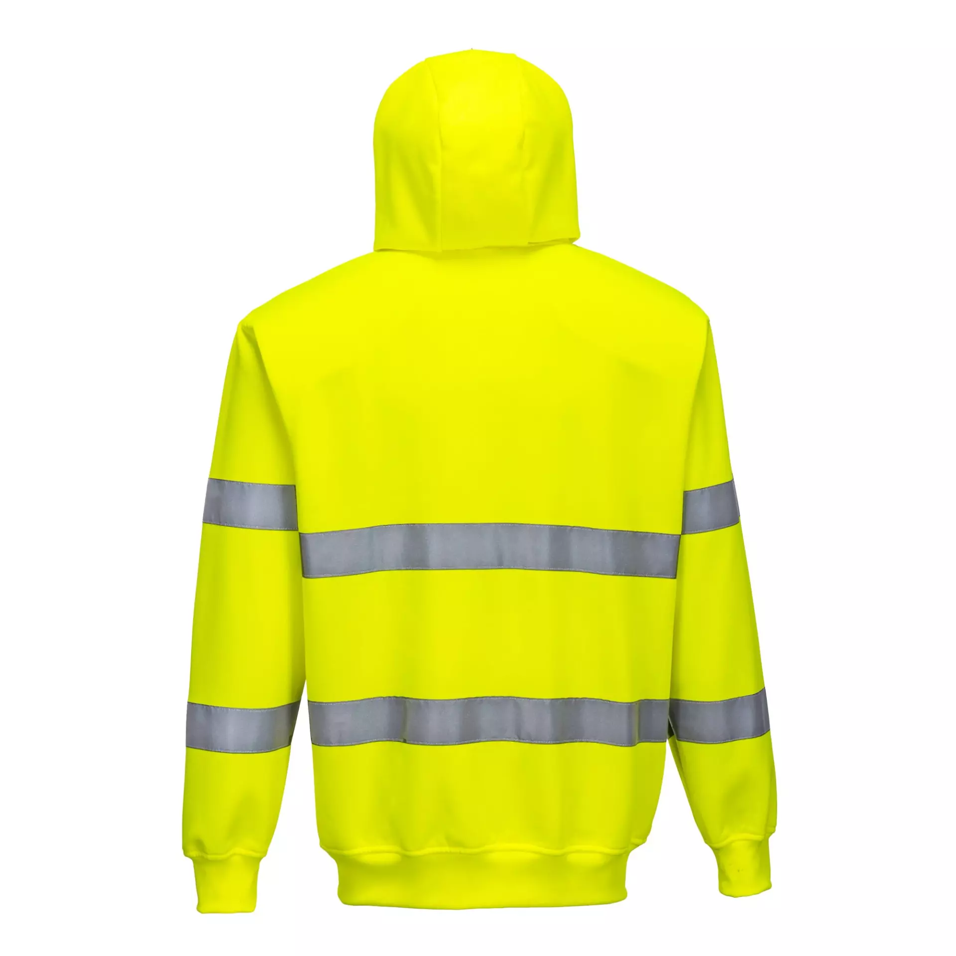 Portwest B305YER, Hi-Vis Zipped Hoodie, Yellow, image 2