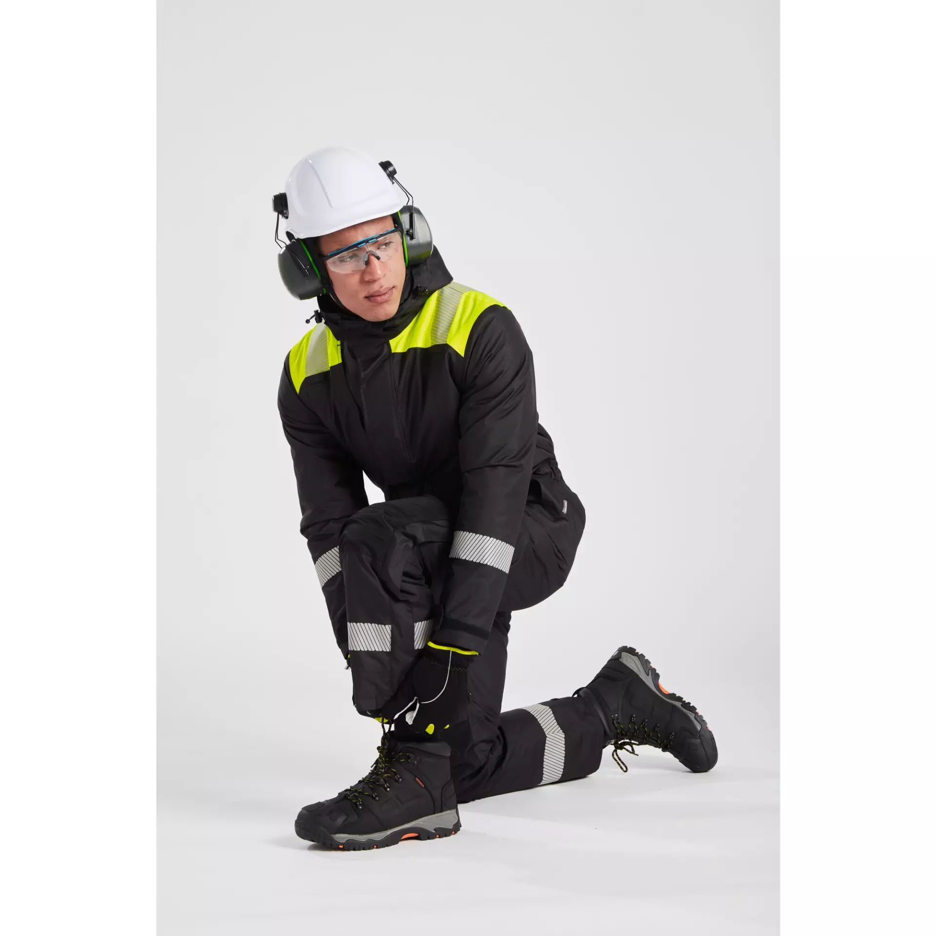 Portwest PW353BKY, PW3 Winter-Overall, Schwarz/Gelb, image 10