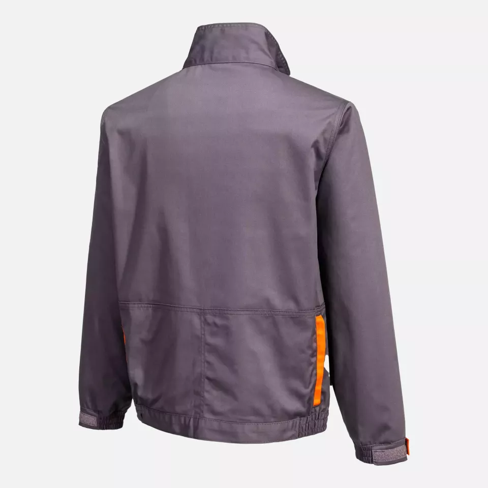 Portwest TX10GRR, Texo Contrast Jacket, Grey, image 4, gallery thumbnail
