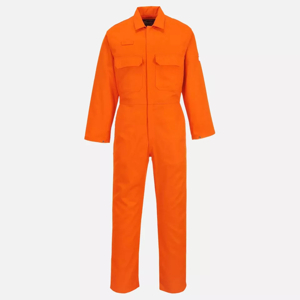 Portwest BIZ1ORR, Bizweld FR Coverall, Orange, image 1, gallery thumbnail