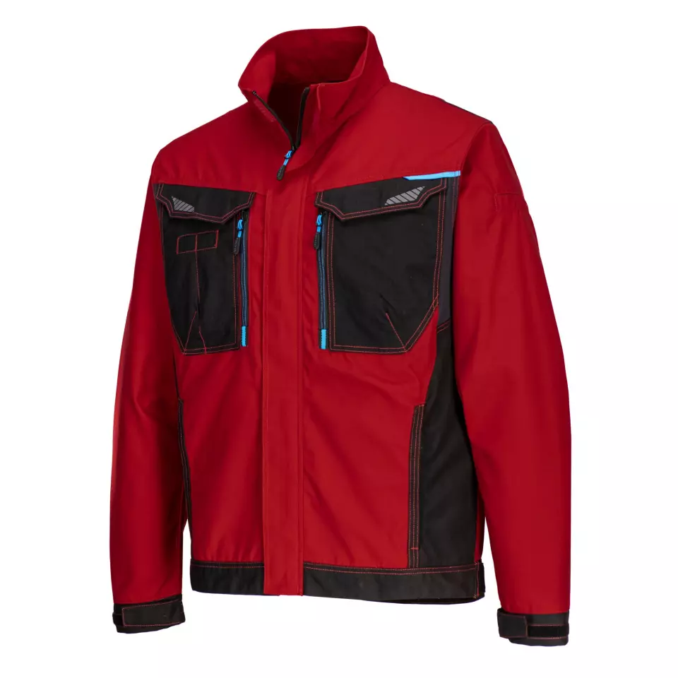Portwest T703DRR, WX3 Work Jacket, Deep Red, image 4, gallery thumbnail