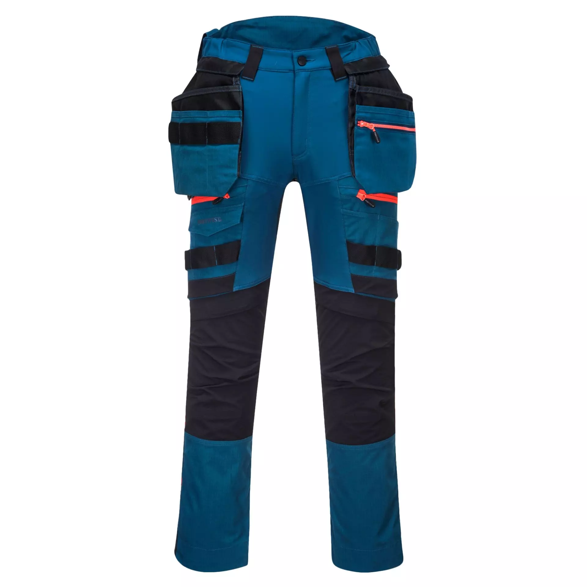 Portwest DX440MBR, DX4 Detachable Holster Pocket Trousers, Metro Blue
