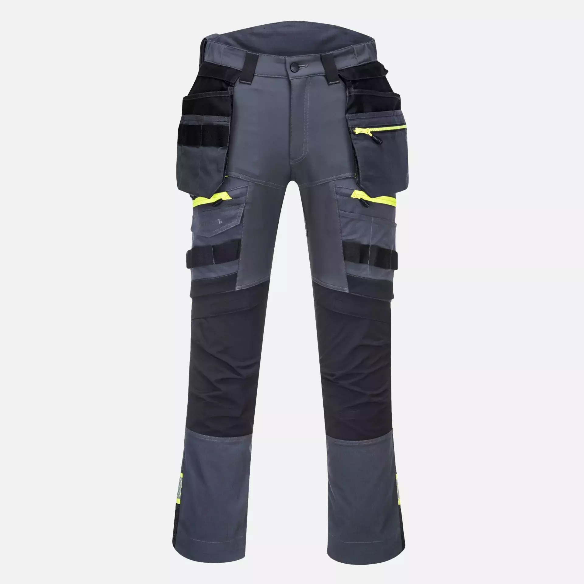 Portwest DX440MGR, DX4 Detachable Holster Pocket Trousers, Metal Grey, image 1