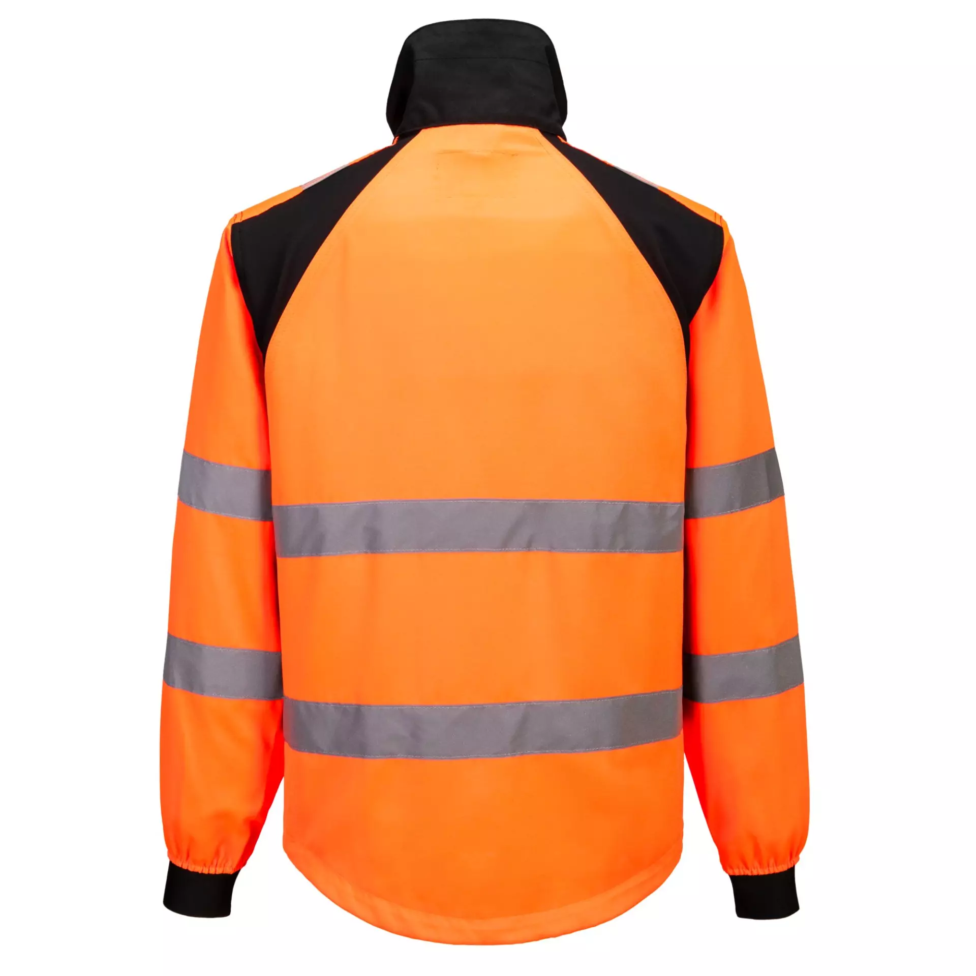 Portwest CD861OBR, WX2 Eco Hi-Vis Work Jacket, Orange/Black, image 2