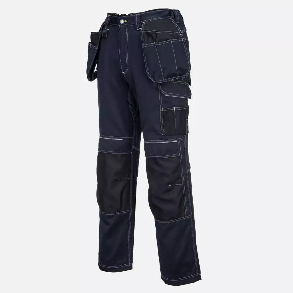 Portwest T602NBR, PW3 Holster Arbeitshose, Marine/Schwarz, image 3, gallery thumbnail