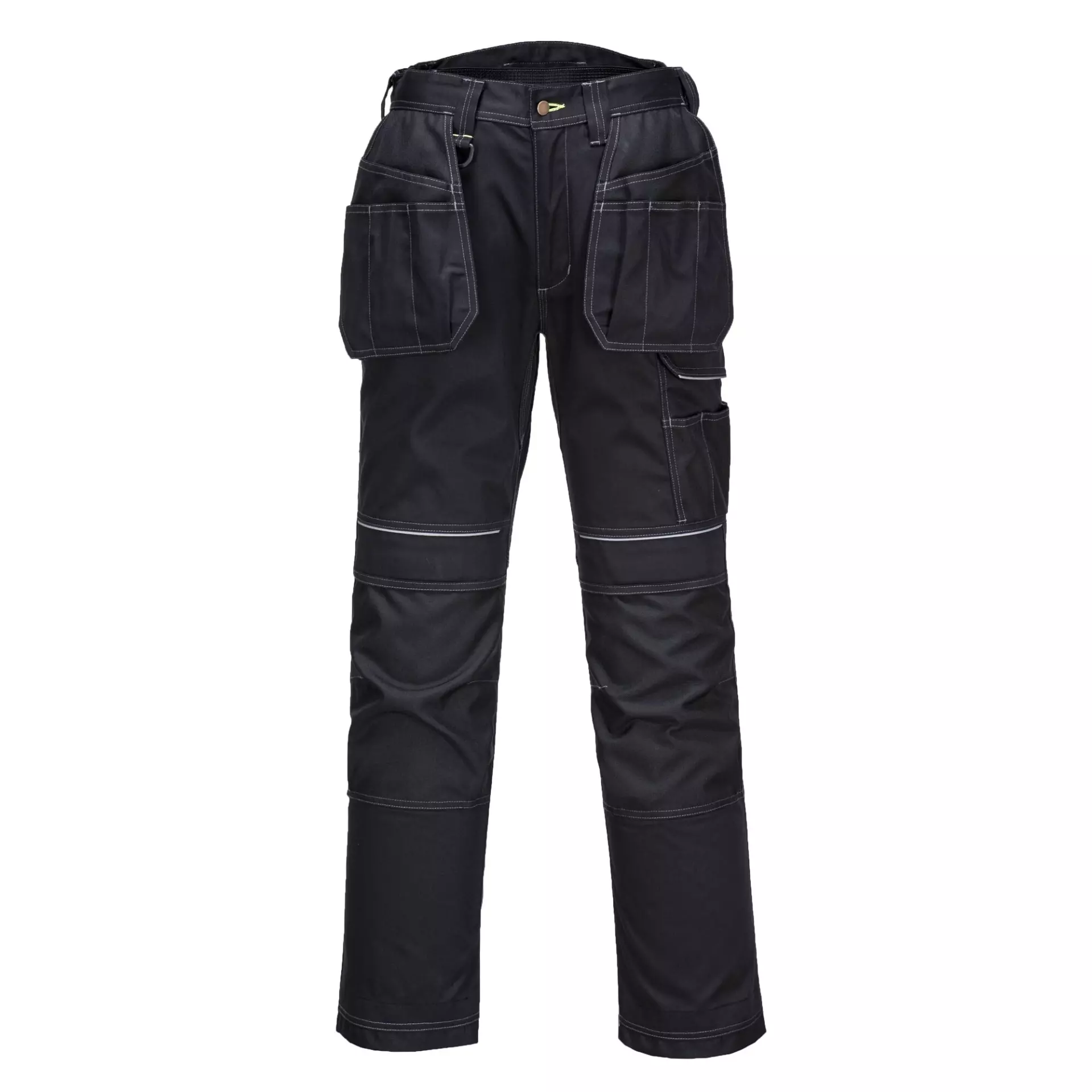 Portwest T602BKR, PW3 Holster Work Trousers, Black, image 1