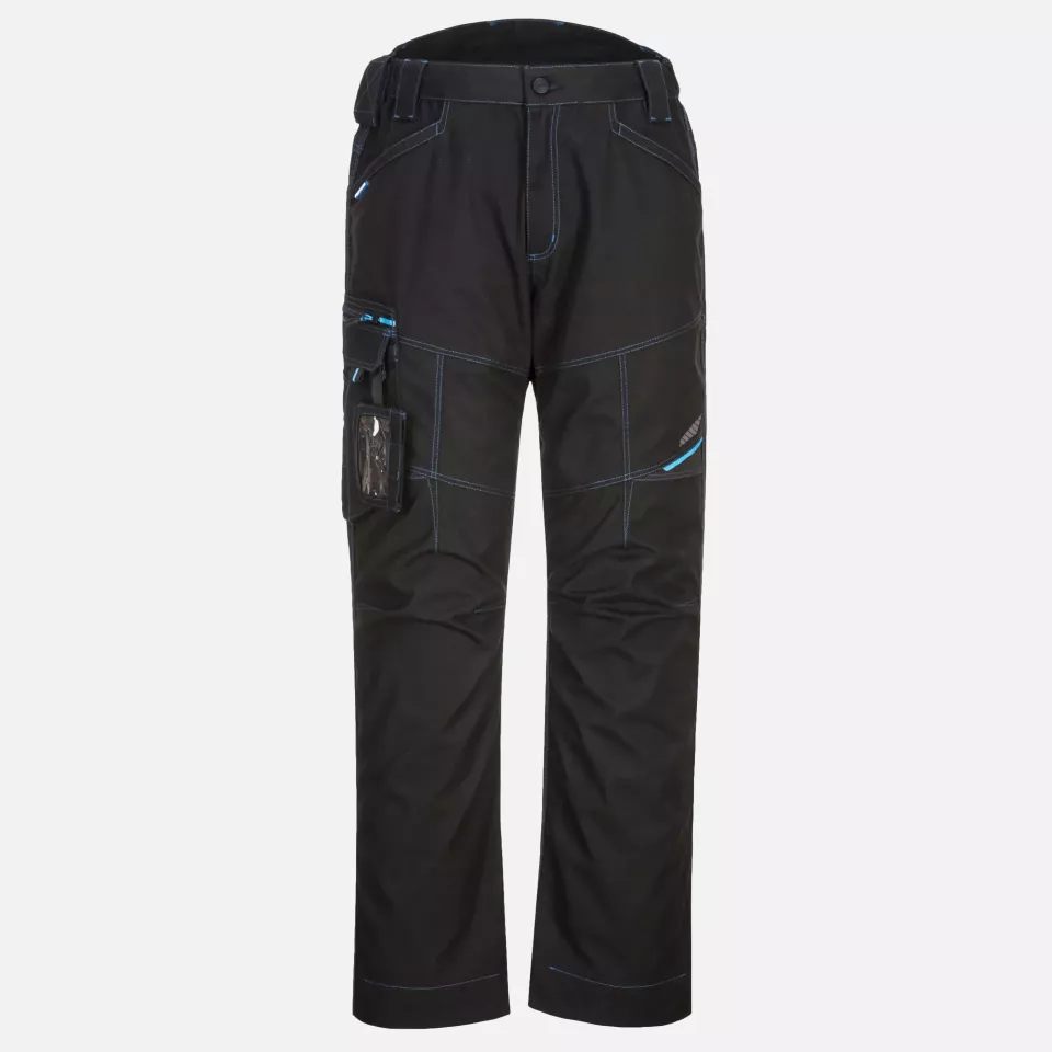 Portwest T711BKR, WX3 Service Trousers, Black, image 1, gallery thumbnail