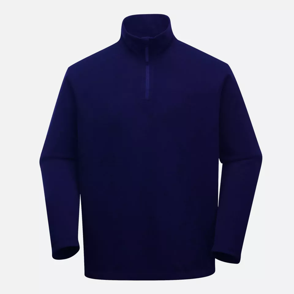 Portwest F180NAR, Staffa Microfleece Pullover, Navy, image 1, gallery thumbnail