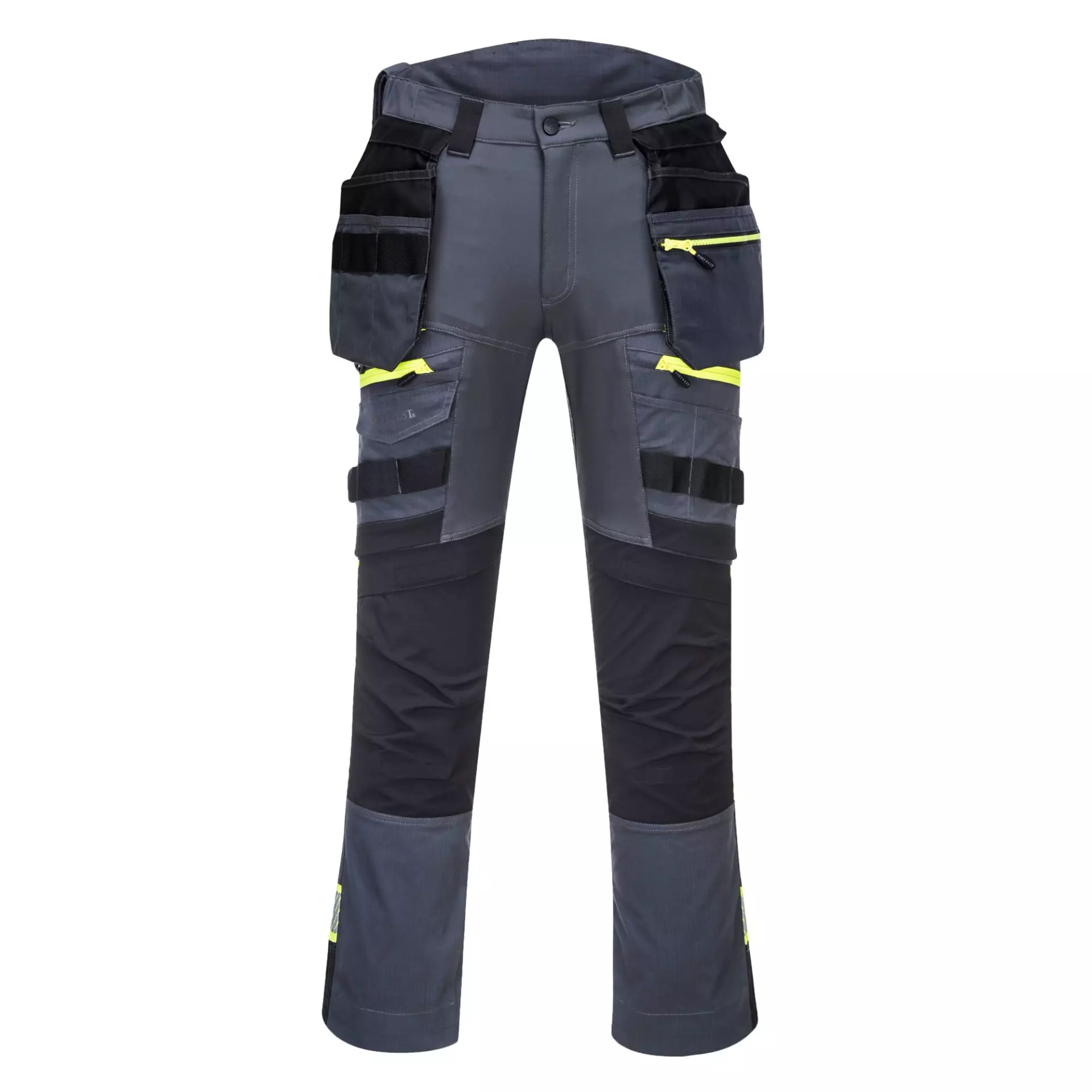 Portwest DX440MGR, DX4 Detachable Holster Pocket Trousers, Metal Grey