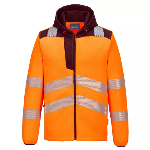 Portwest Hi-Vis Technical Fleece, Orange/Black
