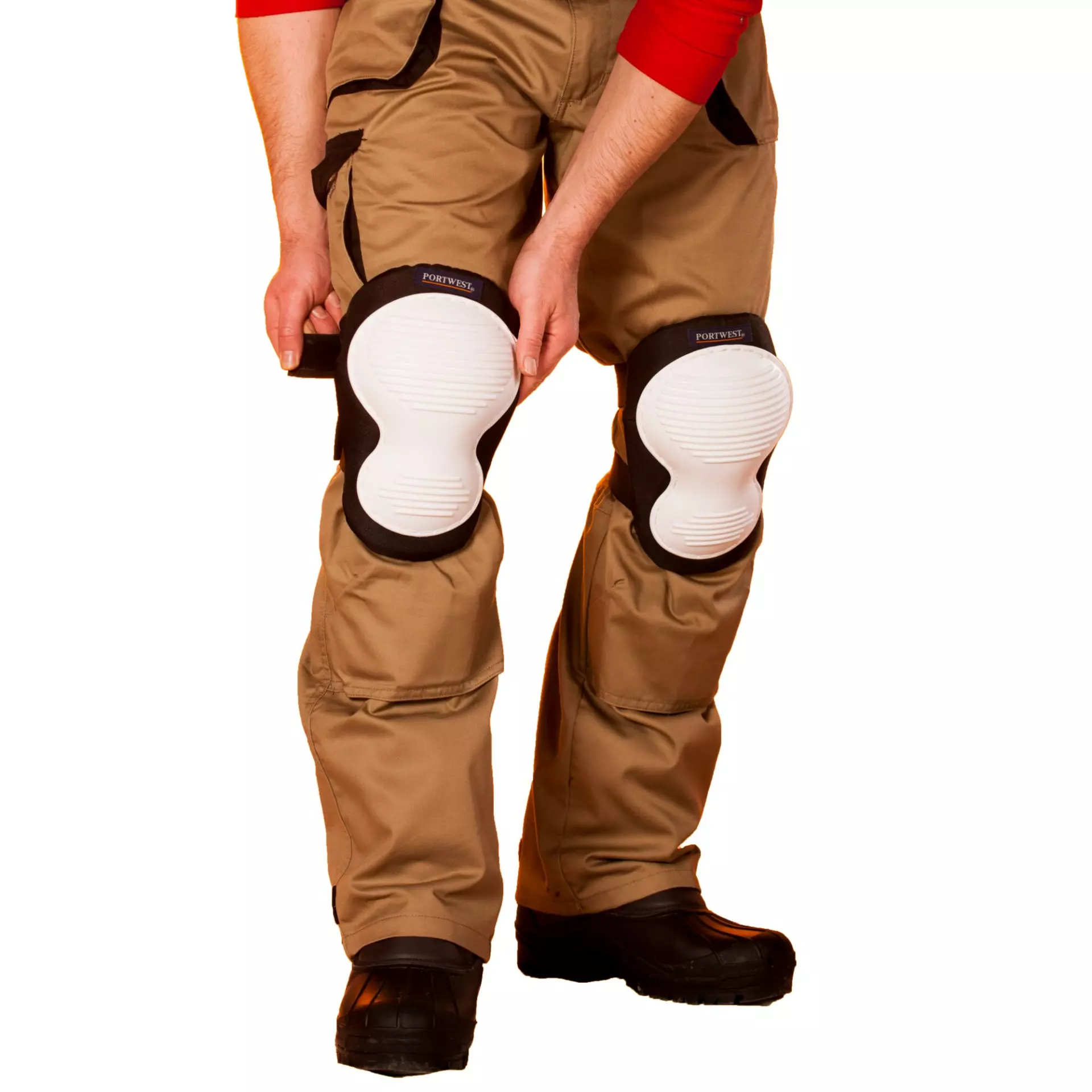 Portwest KP50WHR, Non-Marking Knee Pad, White, image 4