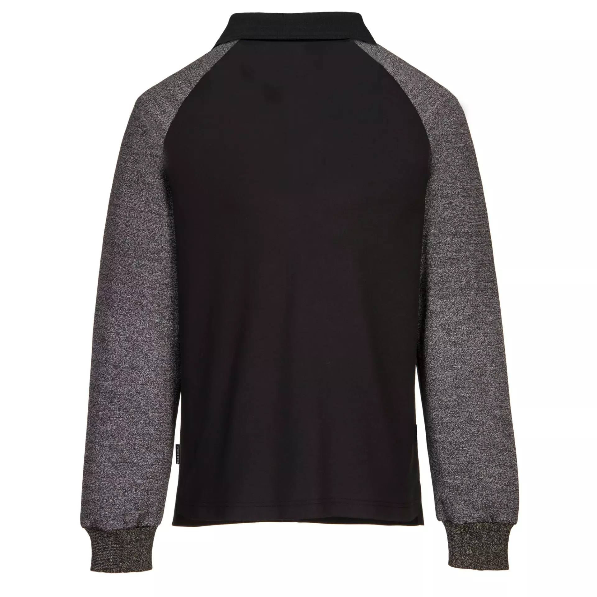 Portwest CR15BKR, Polo Shirt with Cut Resistant Sleeves, Black, image 1