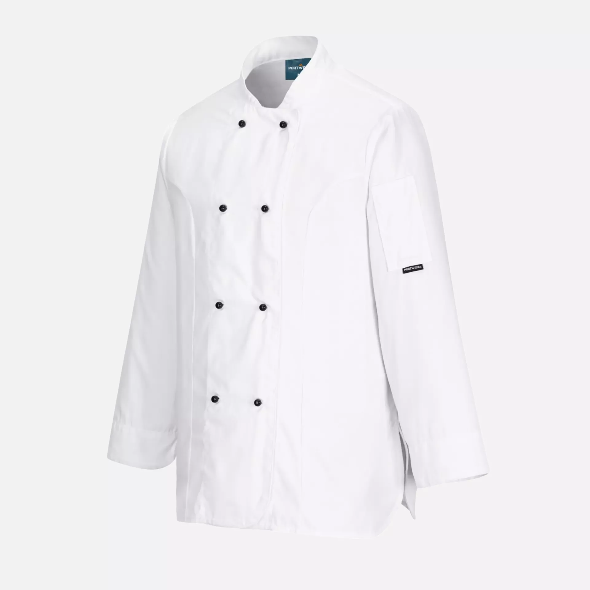 Portwest C837WHR, Chef's Women's MeshAir Rachel Jacket L/S, White, image 3