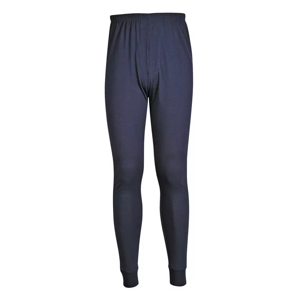 Portwest FR14NAR, Modaflame Knit Anti-Static FR Leggings, Navy, image 1, gallery thumbnail