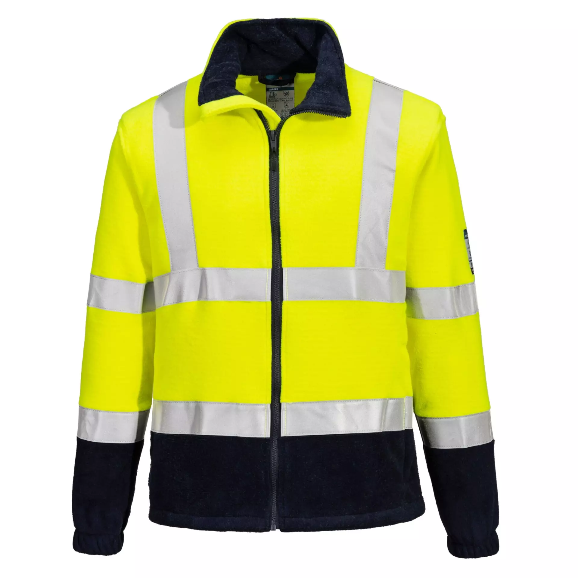 Portwest FR31YER, Modaflame Hi-Vis Anti-Static FR Fleece, Yellow, image 1