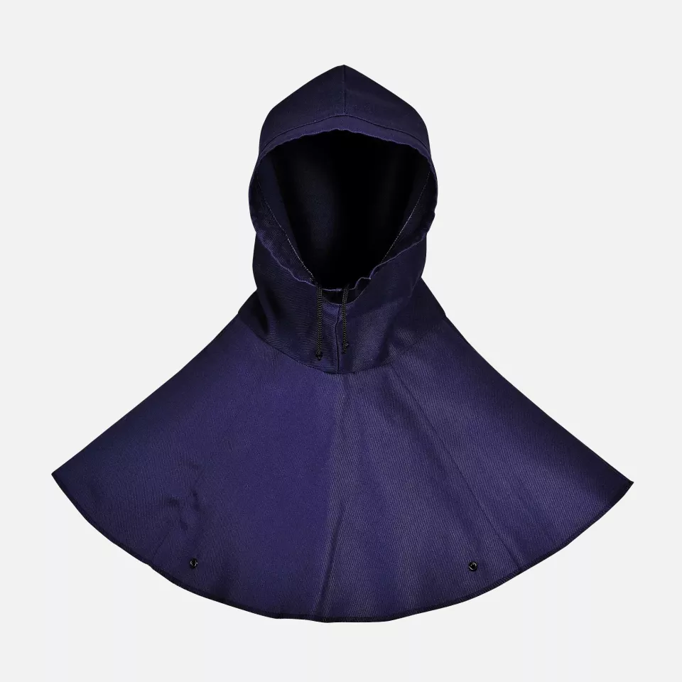 Portwest BZ12NAR, Bizweld FR Cape Hood, Navy, image 1, gallery thumbnail