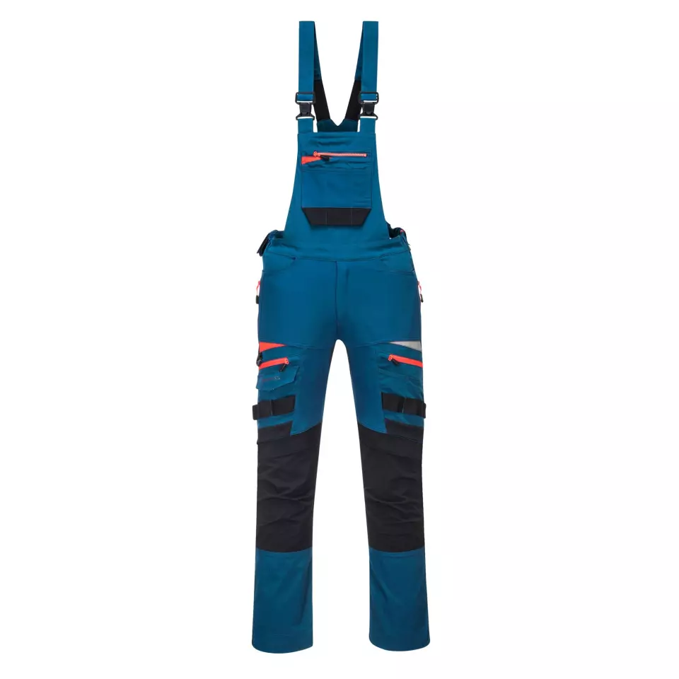 Portwest DX441MBR, DX4 Work Bib and Brace, Metro Blue
