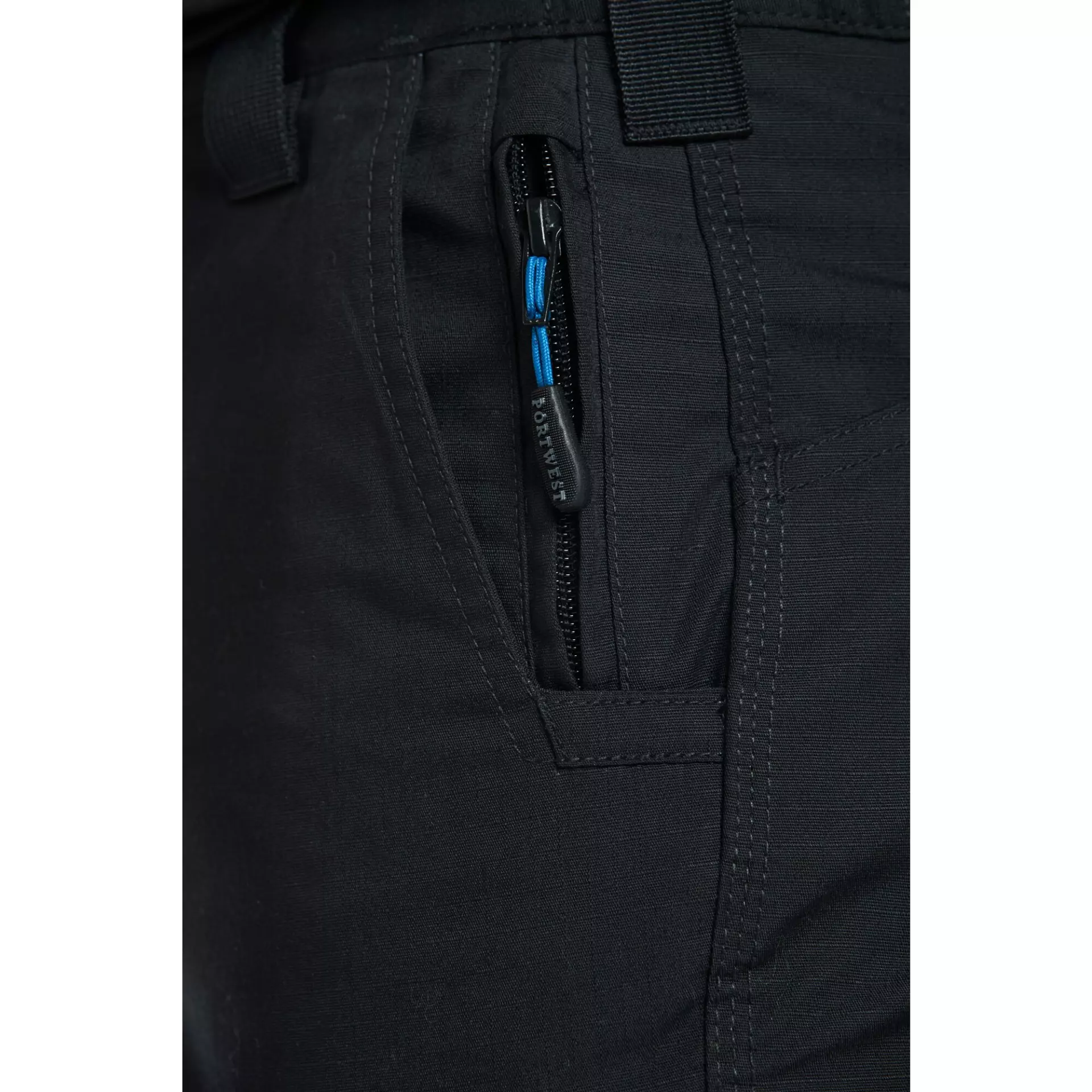 Portwest T802BKR, KX3 Ripstop Trousers, Black, image 6