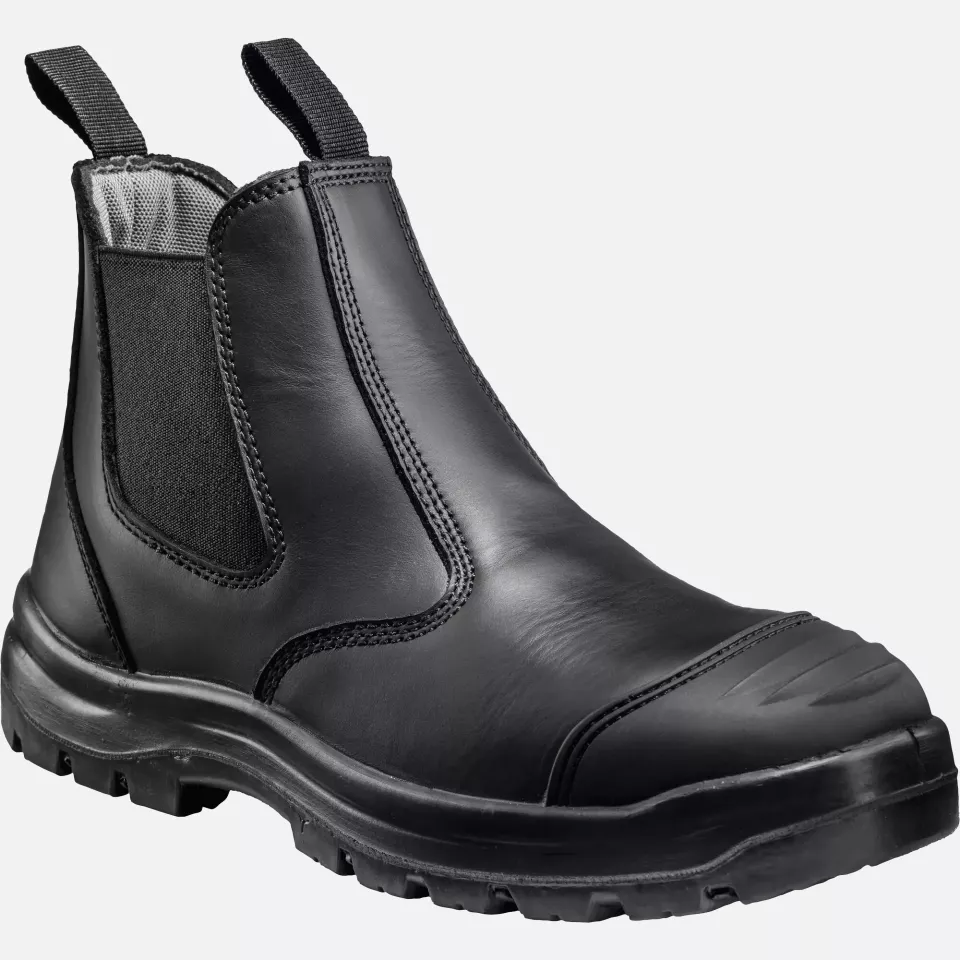 Portwest FT71BKR, Steel Leather Dealer Boot S3 SRC, Black, image 1, gallery thumbnail