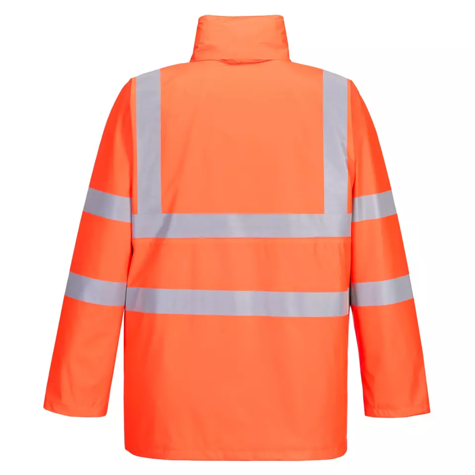Portwest S490ORR, Sealtex Ultra Hi-Vis Winter Jacket, Orange, image 4, gallery thumbnail