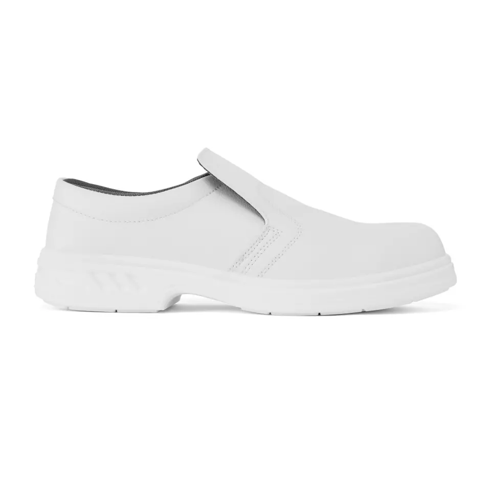 Portwest FW58WHR, Occupational Slip On Shoe O2 FO SR, White, image 1, gallery thumbnail