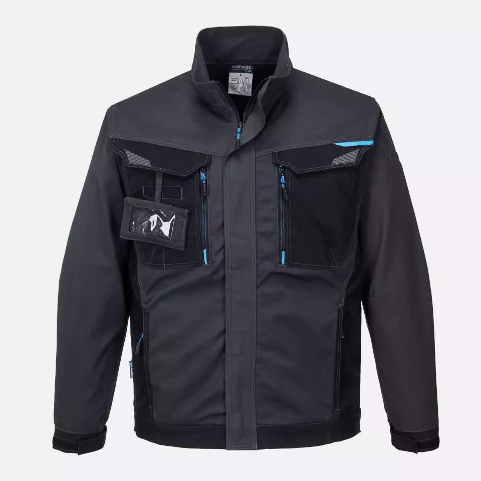 Portwest T703MGR, WX3 Work Jacket, Metal Grey, image 1, gallery thumbnail