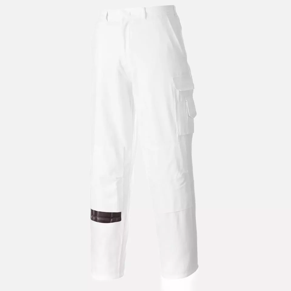 Portwest S817WHT, Malerhose, Weiß Lang, image 1, gallery thumbnail