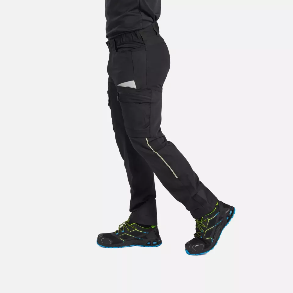 Portwest DX443BKR, DX4 Service Trousers, Black, image 4, gallery thumbnail