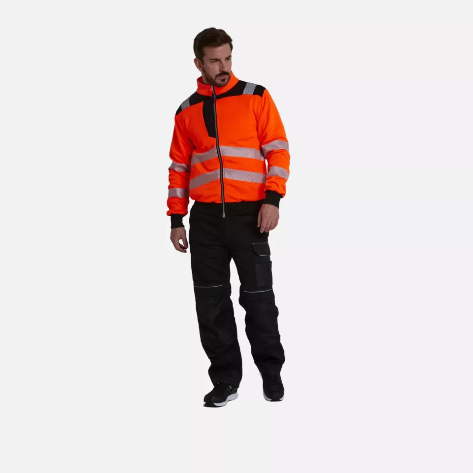 Portwest T402OBR, PW3 Hi-Vis Softshell (3L), Orange/Black, image 4, gallery thumbnail