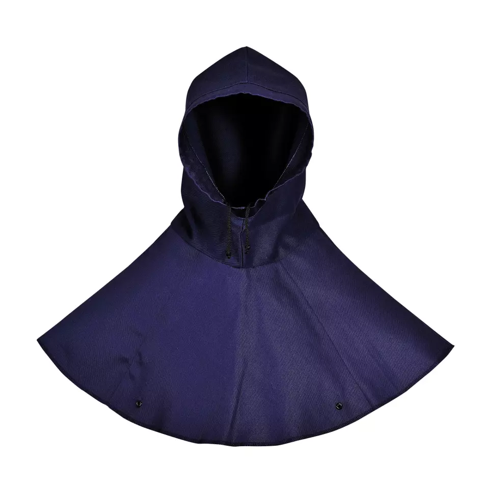 Portwest BZ12NAR, Bizweld FR Cape Hood, Navy, image 1, gallery thumbnail