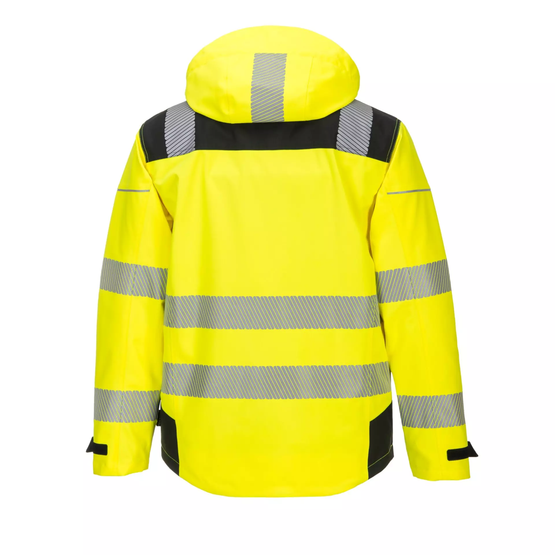 Portwest PW360YBR, PW3 Hi-Vis Extreme Rain Jacket, Yellow/Black, image 2