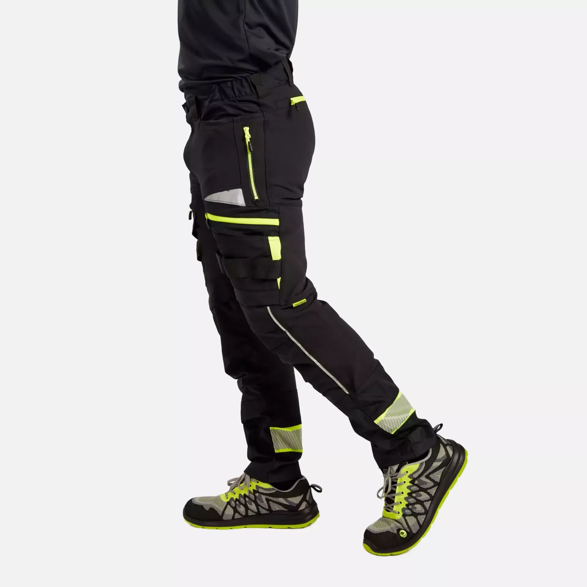 Portwest DX449BKR, DX4 Work Trousers, Black, image 7