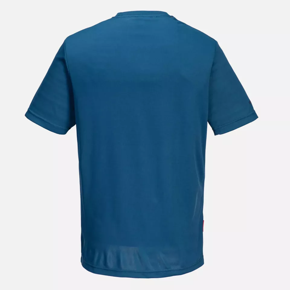 Portwest DX411MBR, DX4 Kurzarm T-Shirt, Metro Blau, image 1, gallery thumbnail