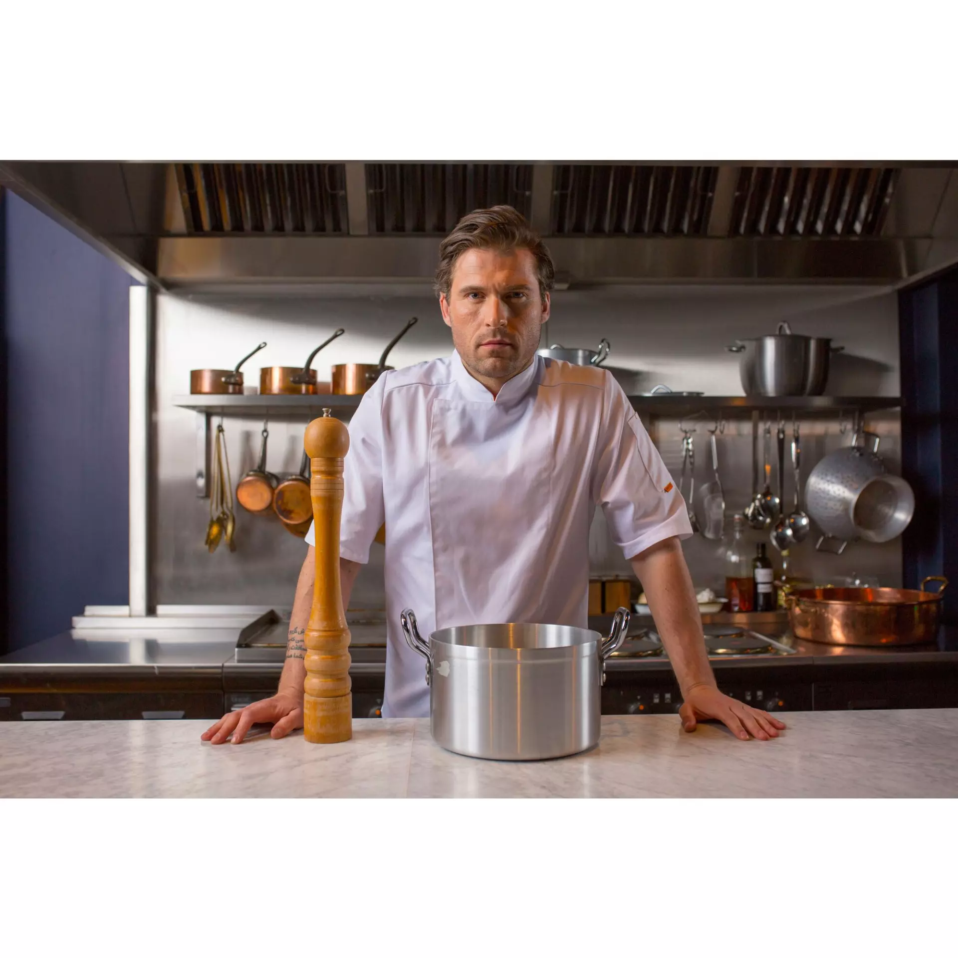 Portwest C738WHR, Chef's MeshAir Pro Jacket S/S, White, image 8