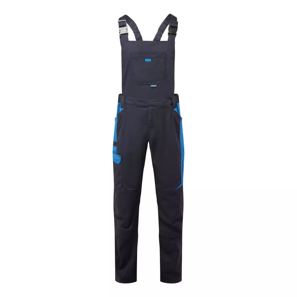 Portwest T746DNR, WX3 Industrial Wash Bib and Brace, Dark Navy
