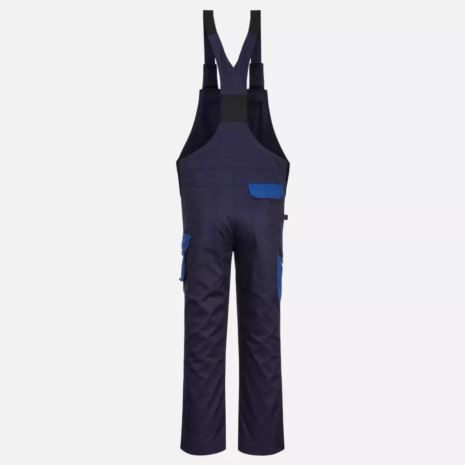 Portwest PW243NRR, PW2 Latzhose, Marine/Royal, image 1, gallery thumbnail