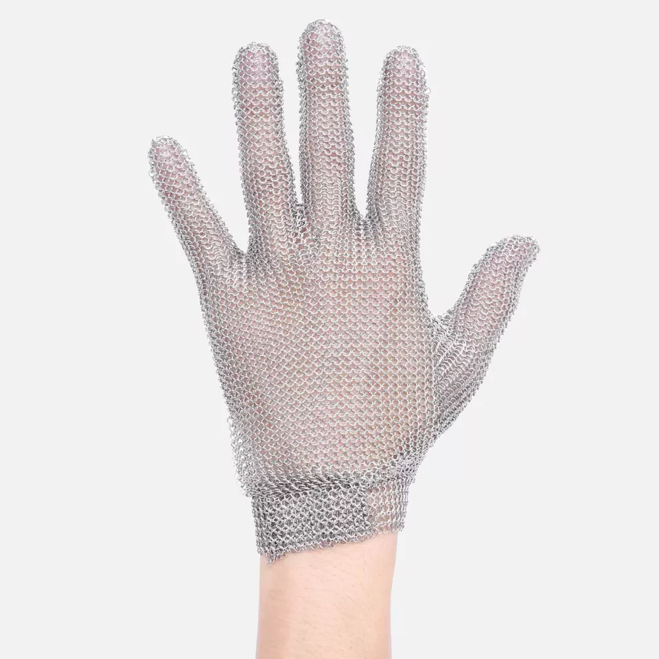 Portwest AC01SIR, Chainmail Glove, Silver, image 1, gallery thumbnail
