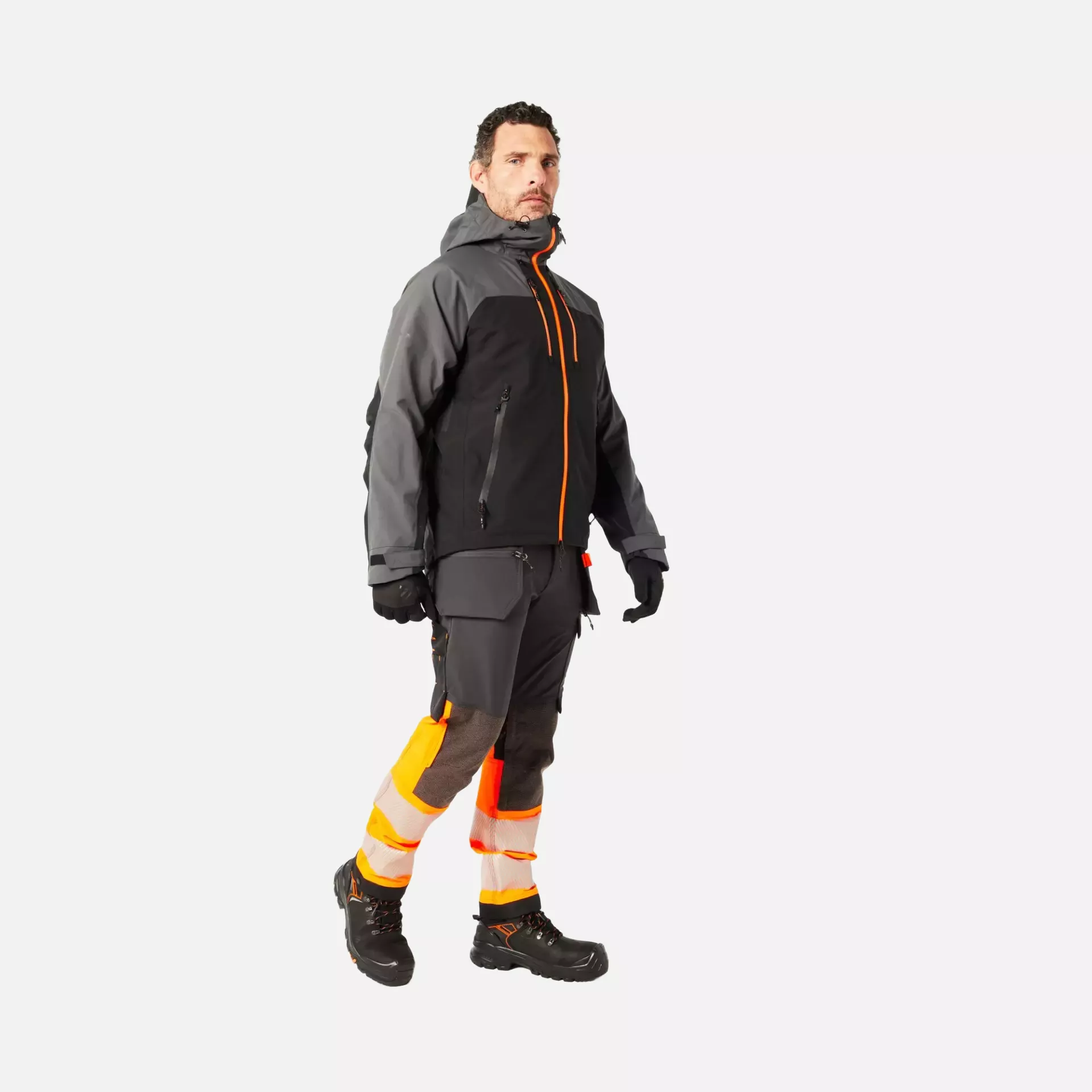 Portwest B1601BKO, T-Rex Mid/T-Wall Mid S3S HRO CI HI LG FO SR, Black/Orange, image 9