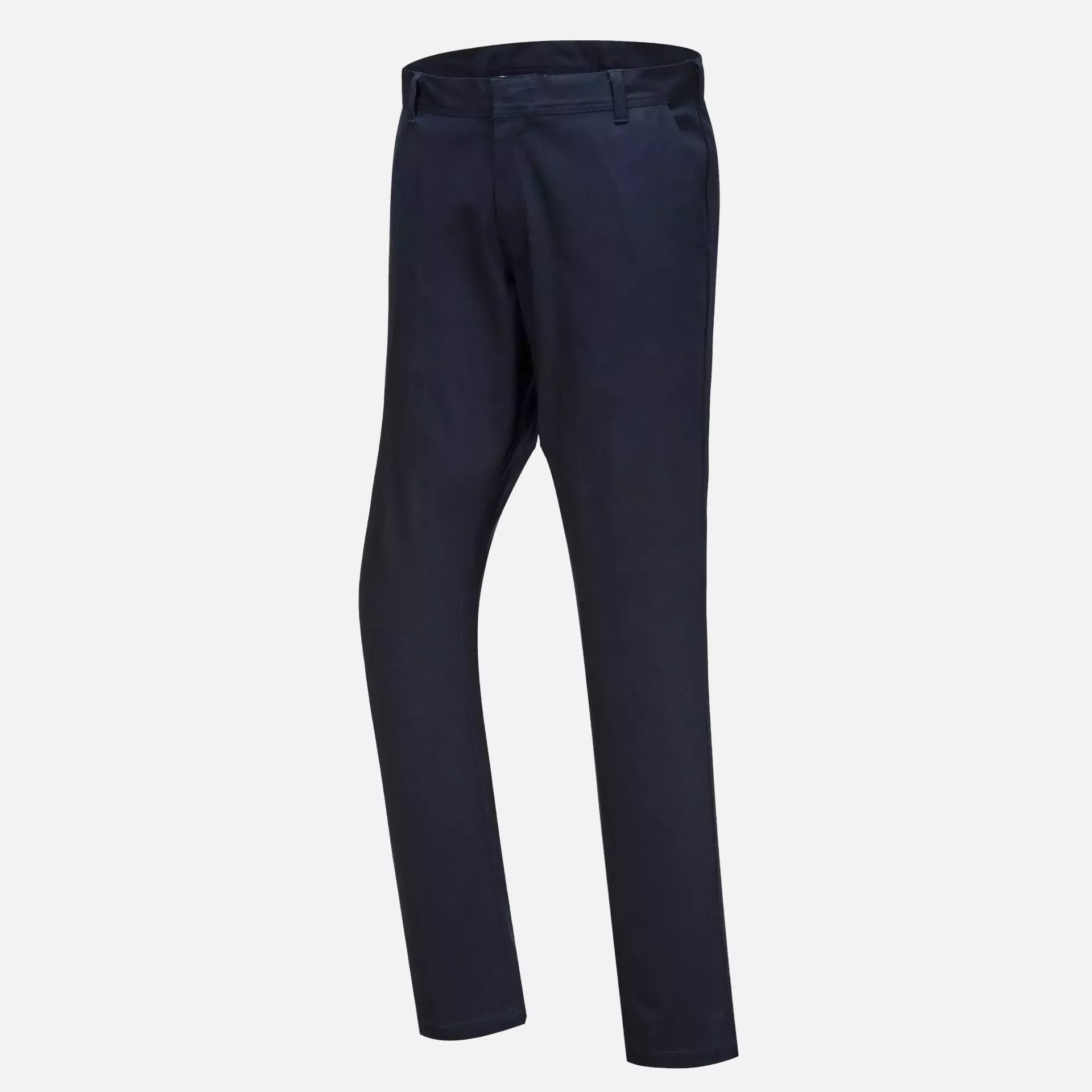 Portwest S232DNS, WX2 Eco Stretch Slim Chino Trousers, Dark Navy Short, image 3