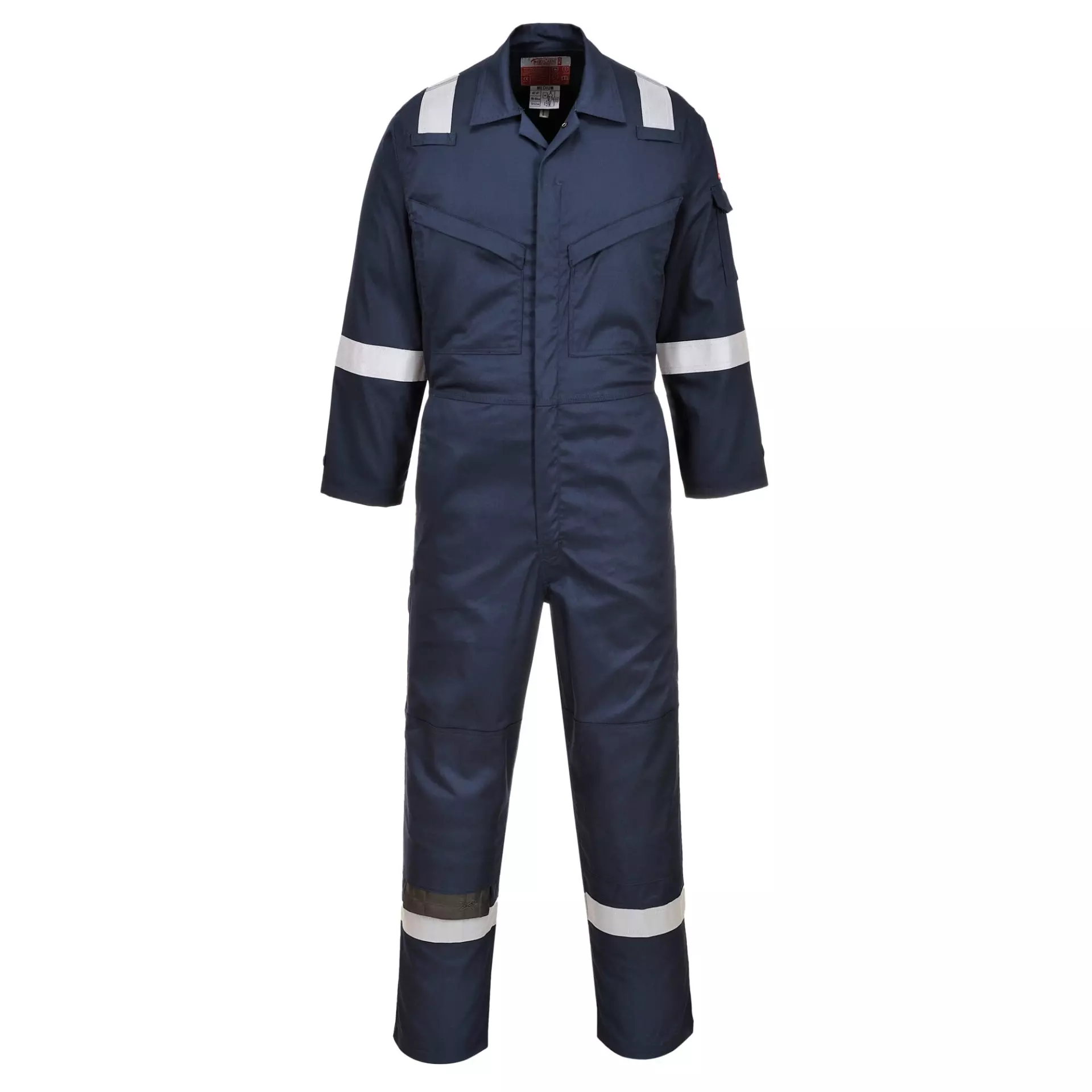 Portwest FR22NAR, Bizflame arbets insektsavvisande FR overall, marinblå, image 1