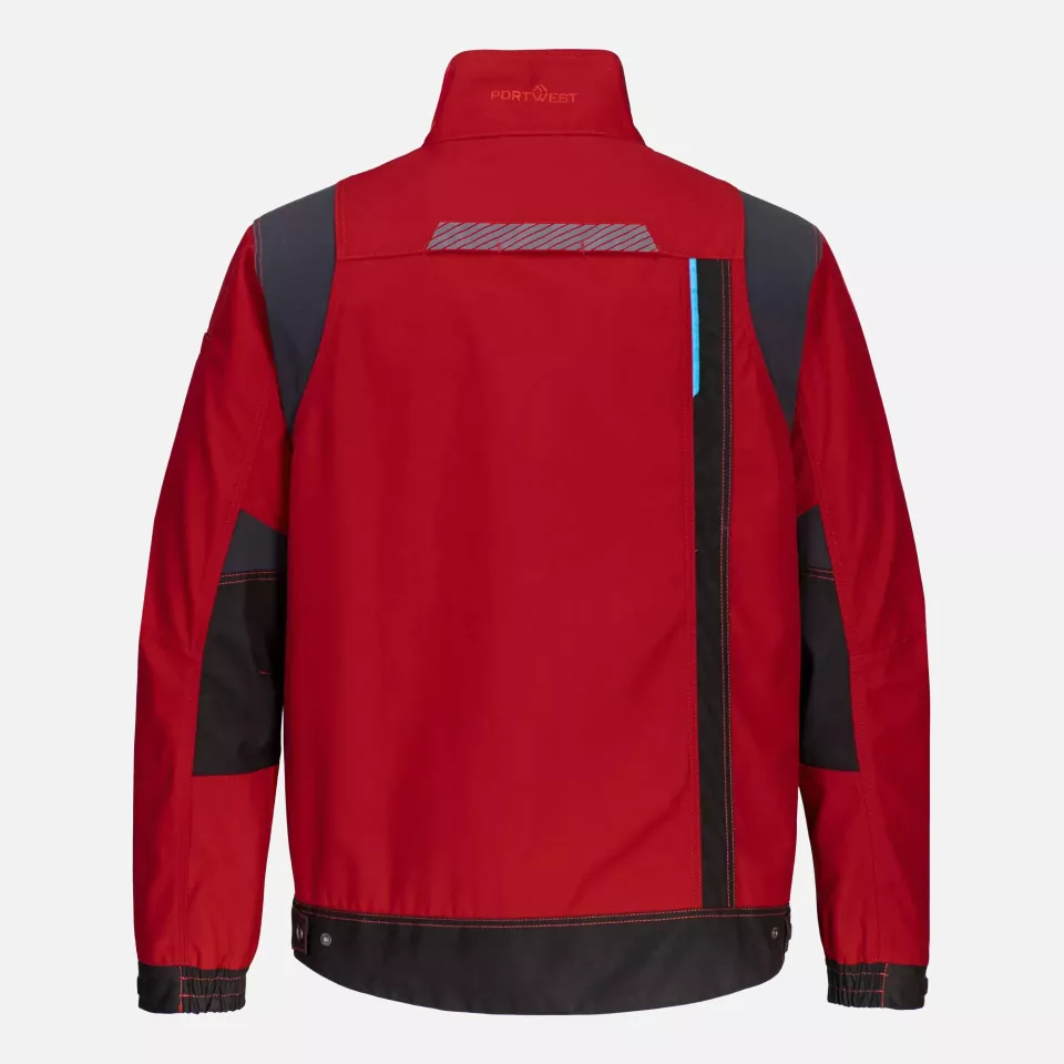Portwest T703DRR, WX3 Work Jacket, Deep Red, image 7, gallery thumbnail