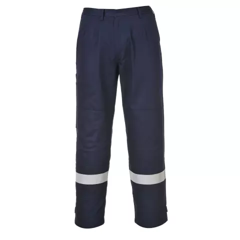 Portwest Bizflame Work Trousers, Navy Tall
